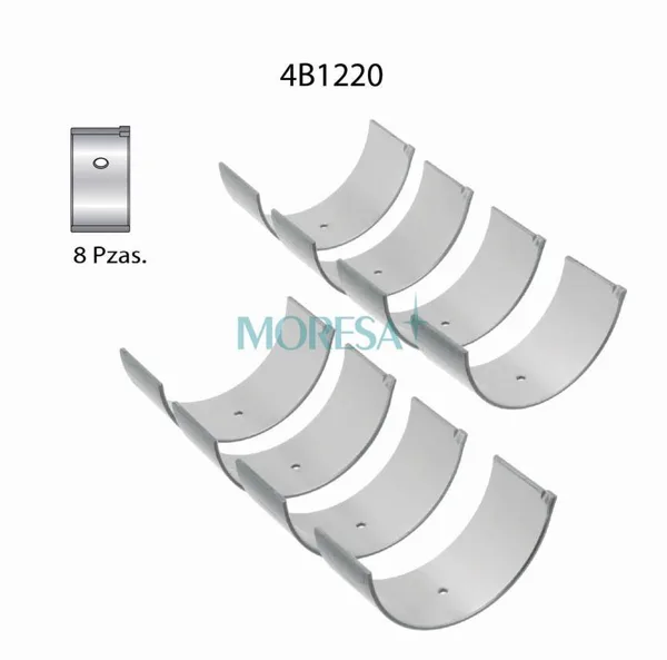 Cojinetes de biela marca Moresa 4B1220 STD