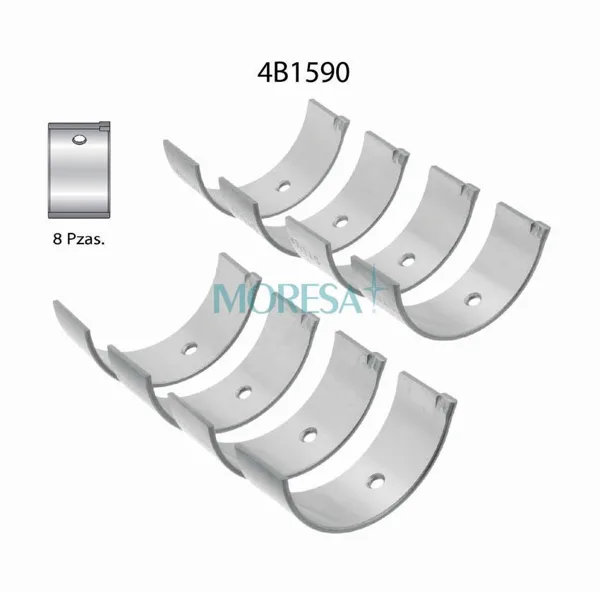 Cojinetes de biela marca Moresa 4B1590 010