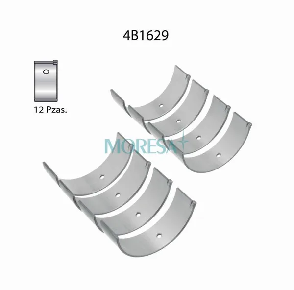 Cojinetes de biela marca Moresa 4B1629 STD