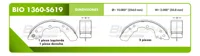Zapata para freno Bioceramic FT