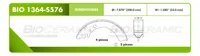 Balata Tambor Bioceramic Bio 1364-S576