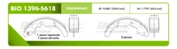 Zapata para freno Bioceramic FT
