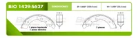 Zapata para freno Bioceramic FT