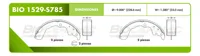 Zapata para freno Bioceramic FT