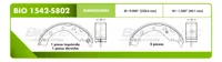 Zapata para freno Bioceramic FT