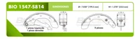 Zapata para freno Bioceramic FT