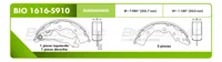 Zapata para freno Bioceramic FT