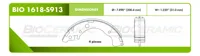 Zapata para freno Bioceramic FT