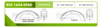 Balata Tambor Bioceramic Bio 1644-S960