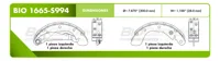 Balata Tambor Bioceramic Bio 1665-S994