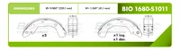 Zapata para freno Bioceramic FT