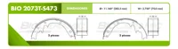 Balata Tambor Bioceramic Bio 2073T-S473