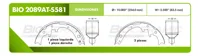 Zapata para freno Bioceramic FT