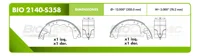 Zapata para freno Bioceramic FT