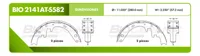 Balata Tambor Bioceramic Bio 2141At-S582