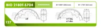 Zapata para freno Bioceramic FT