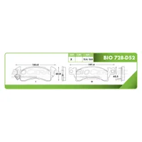 Balata Bioceramic Bio 728-D52
