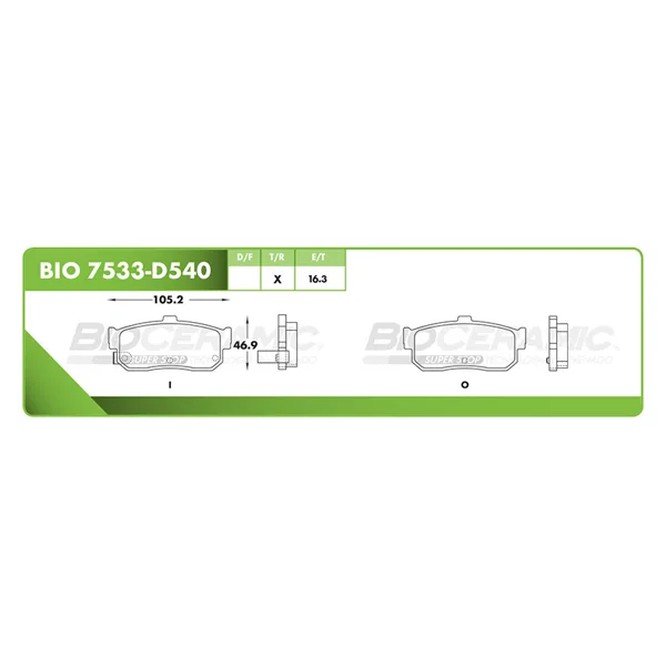 Balata Bioceramic Bio 7533-D540 BIO 7533-D540