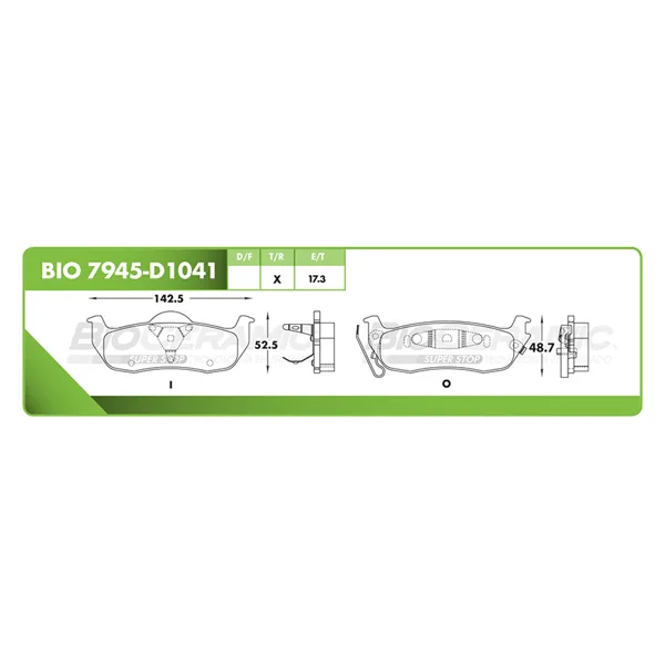 Balata Bioceramic Bio 7945-D1041 BIO 7945-D1041