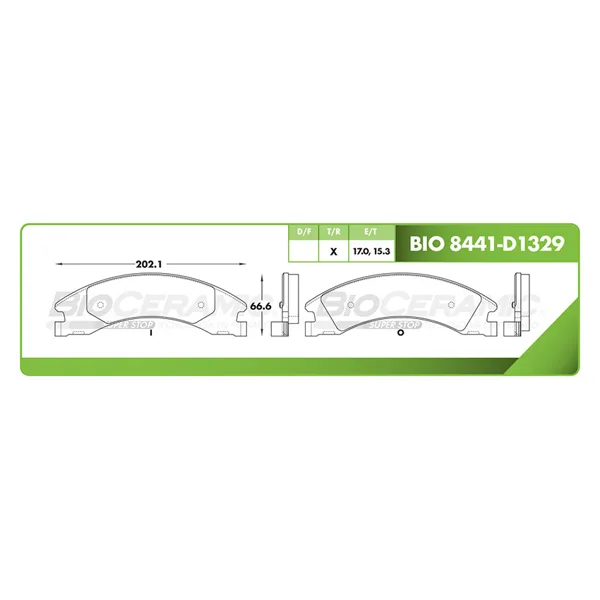 Balata Bioceramic Bio 8441-D1329 BIO 8441-D1329
