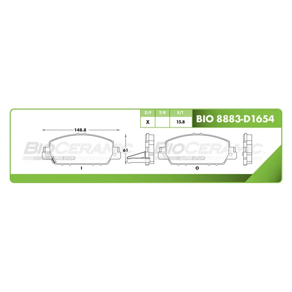 Balata Bioceramic Bio 8883-D1654 BIO 8883-D1654