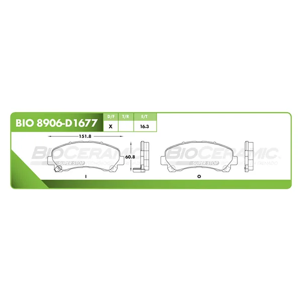 Balata Bioceramic Bio 8906-D1677 BIO 8906-D1677