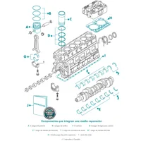 Media Reparación para motor  Diesel