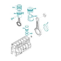 Media Reparación para motor marca Moresa Diesel