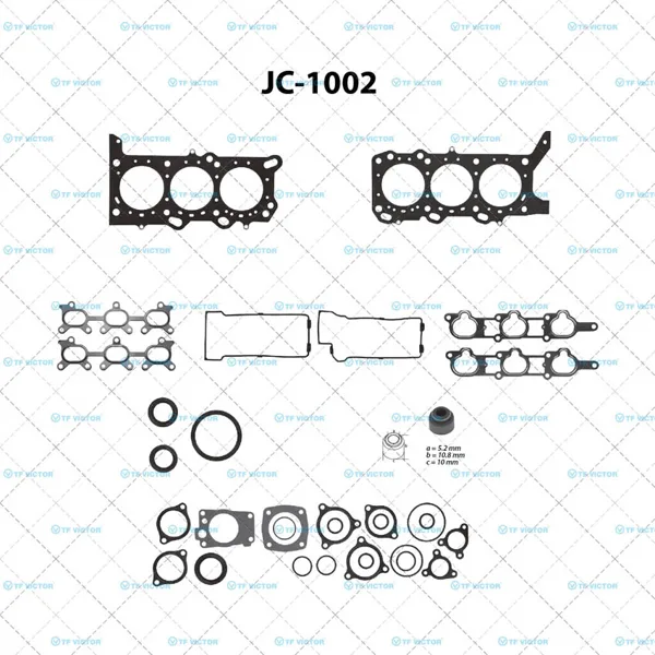 Juego completo para motor JC-1002