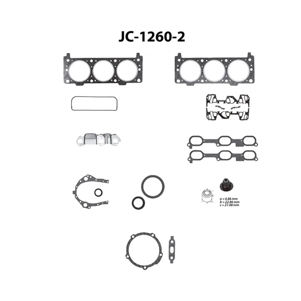 Juego completo para motor JC-1260-2