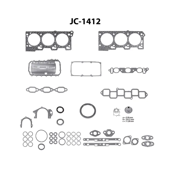 Juego completo para motor JC-1412