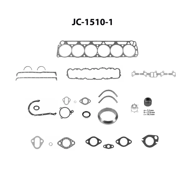 Juego completo para motor JC-1510-1
