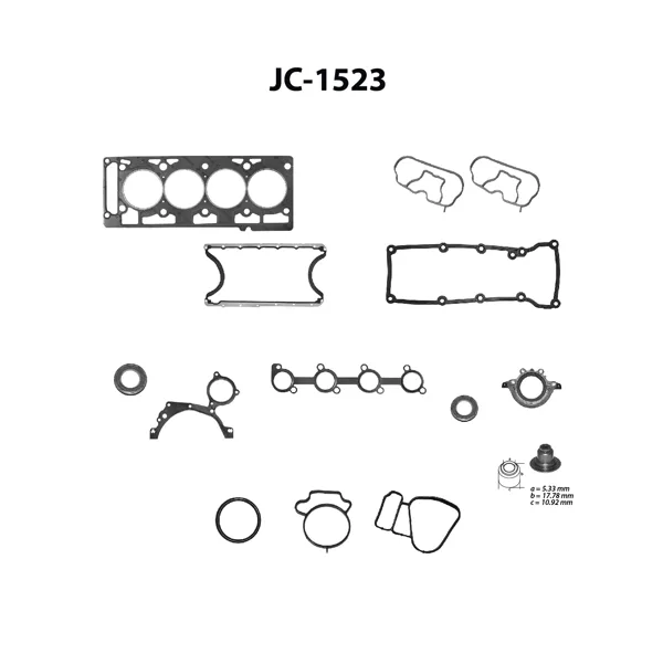 Juego completo para motor JC-1523