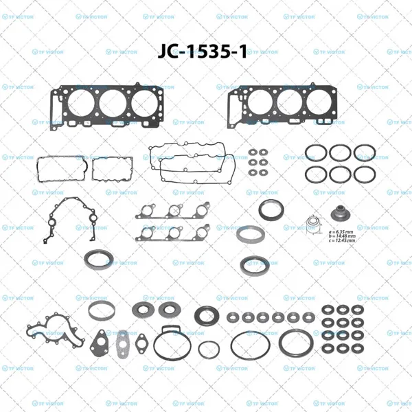 Empaque Completo Tf Victor Jc-1535-1 JC-1535-1