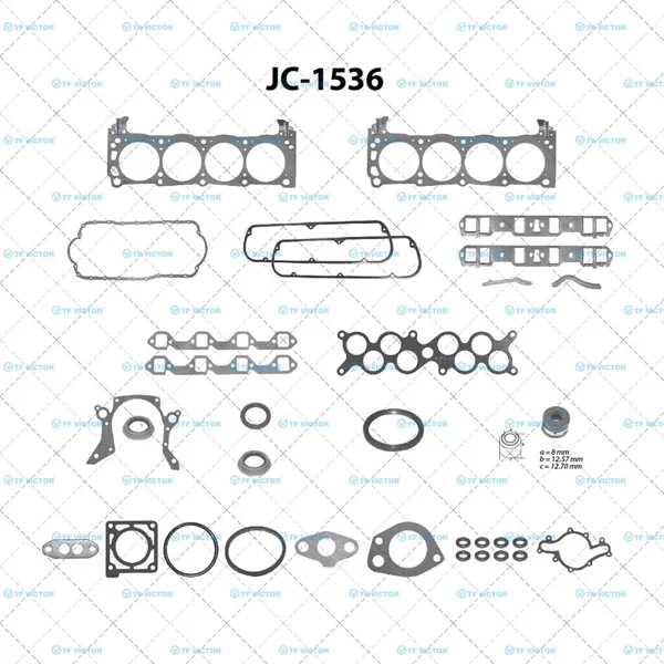 Juego completo para motor JC-1536