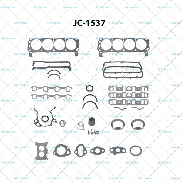 Juego completo para motor JC-1537