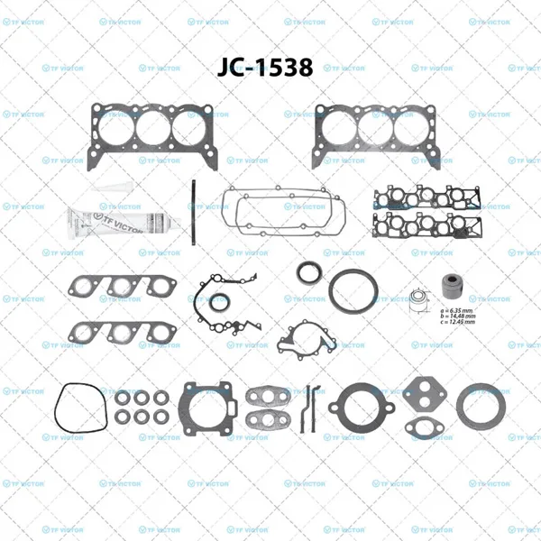 Empaque Completo Tf Victor Jc-1538 JC-1538