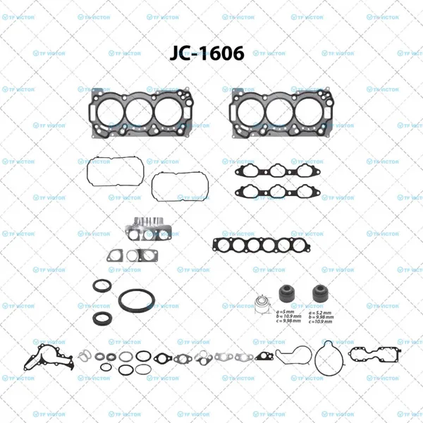 Juego completo para motor JC-1606