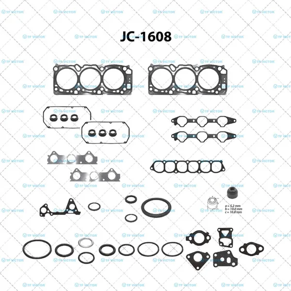 Juego completo para motor JC-1608