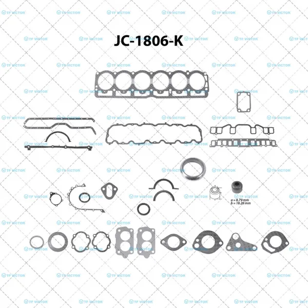 Juego completo para motor JC-1806-K