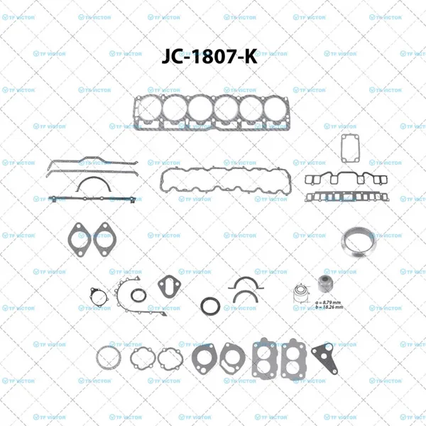 Juego completo para motor JC-1807-K