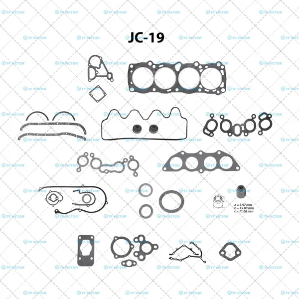 Juego completo para motor JC-19