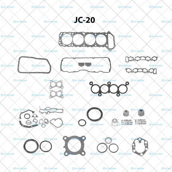 Juego completo para motor JC-20