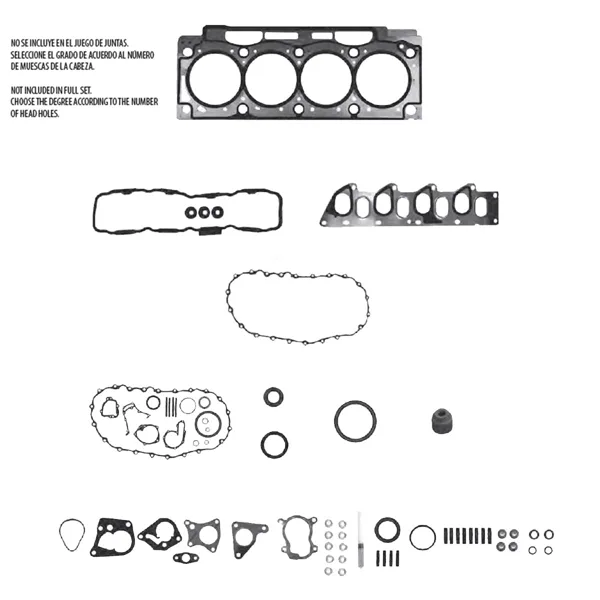 Juego completo para motor JC-204