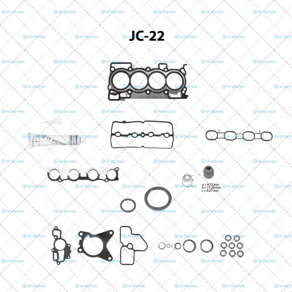 Juego completo para motor JC-22
