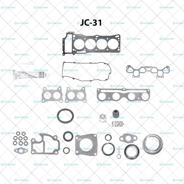 Empaque Completo Tf Victor Jc-31 JC-31