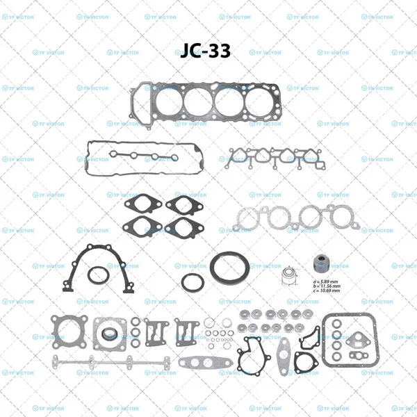 Juego completo para motor JC-33