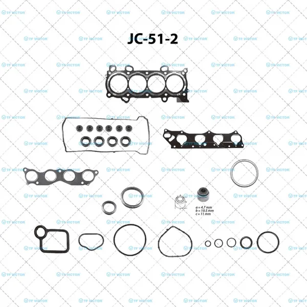 Juego completo para motor JC-51-2