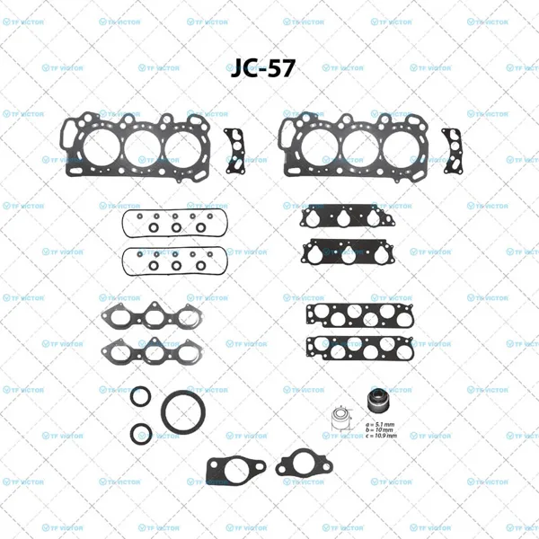 Empaque Completo Tf Victor Jc-57 JC-57