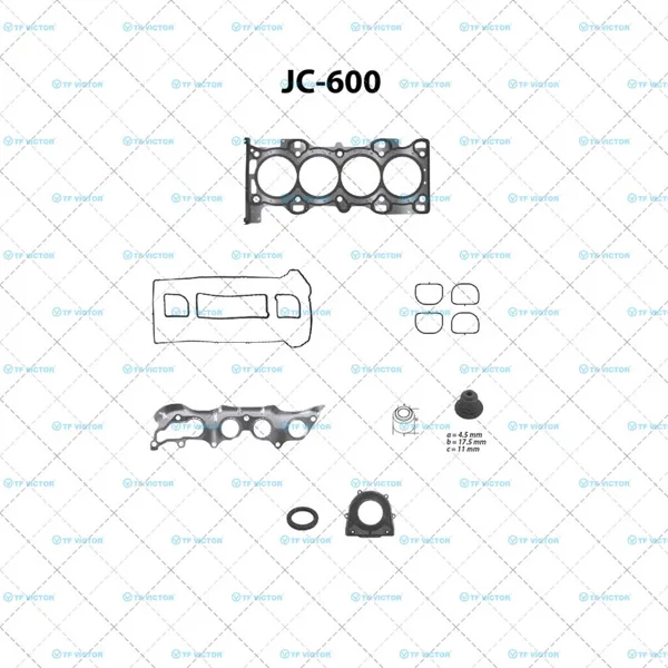 Juego completo para motor JC-600